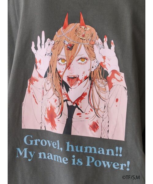 チェンソーマン パワーTシャツ 5 チェンソーマン】パワー UNISEX TEE（Tシャツ/カットソー