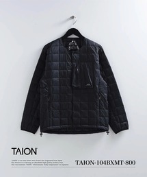 【TAION(タイオン)】〈ユニセックス〉マウンテン クルーネック ライトダウンジャケット