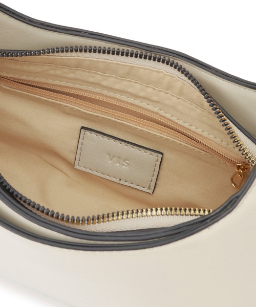 VIS(ビス)の「フロントポケットワンショルダーバッグ(ハンドバッグ・レディース・キナリ/ブラック・FREE)」の20枚目の写真