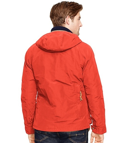 POLO RALPH LAUREN(ポロ ラルフ ローレン)の「フーデッド トレッキング ジャケット(マウンテンパーカー・メンズ・ブルー/オレンジ・SMALL/X-SMALL/MEDIUM/LARGE)」の8枚目の写真