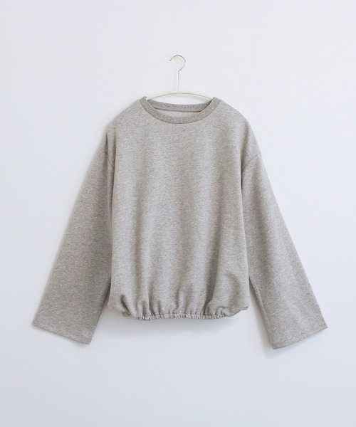 裏毛バルーンスウェットプルオーバー【サスティナブル】（スウェット