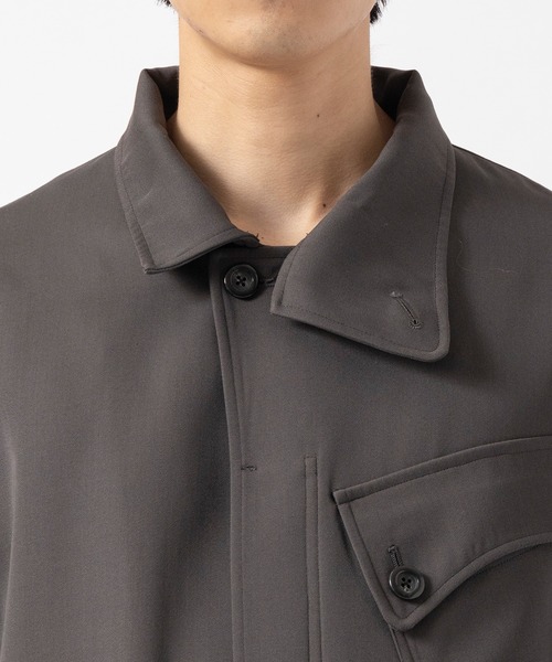 UJOH（ウジョー）の「Curve Stand Collar Blouson（ブルゾン）」 - WEAR