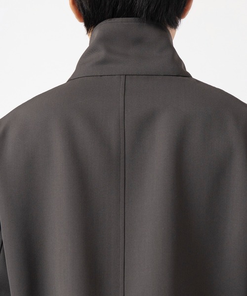 UJOH（ウジョー）の「【UJOH HOMME/ウジョーオム】Curve Stand Collar Blouson（ブルゾン・メンズ・ネイビー/グレー・4）」の13枚目の写真