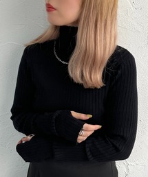 タートルネックフィンガーホールニット【ZOZOTOWN限定アイテム】