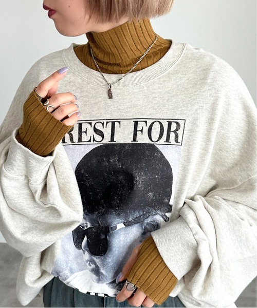 セール】タートルネックフィンガーホールニット【ZOZOTOWN限定アイテム