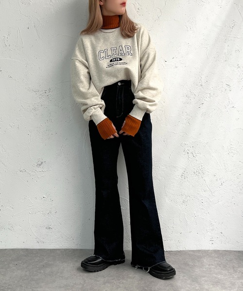 セール】タートルネックフィンガーホールニット【ZOZOTOWN限定アイテム