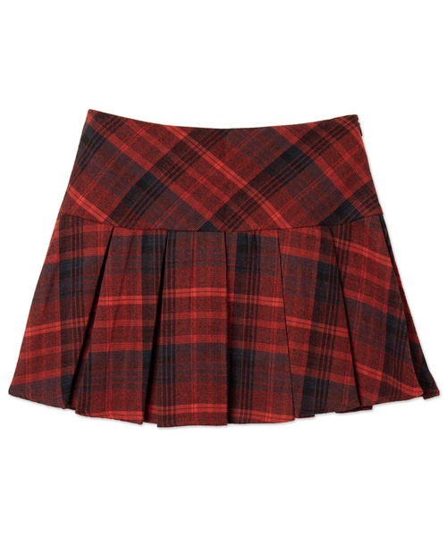 dispark(ディスパーク)の「DISPARK/チェック切替プリーツミニスカパン(スカート・レディース・ブラウン/レッド・FREE)」の14枚目の写真