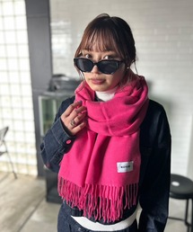 Kotoe(コトエ)の【UNISEX】 16色展開 ソフトタッチ カラーマフラー 無地(マフラー)