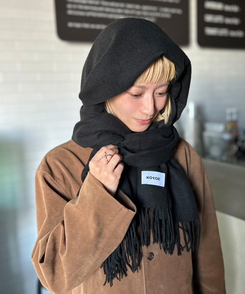 UNISEX】 16色展開 ソフトタッチ カラーマフラー 無地（マフラー