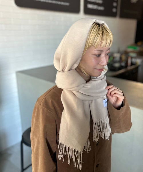 セール】【UNISEX】 16色展開 ソフトタッチ カラーマフラー 無地