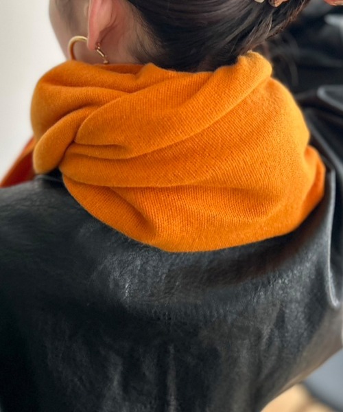 Kotoe(コトエ)の「【UNISEX】 16色展開 ソフトタッチ カラーマフラー 無地(マフラー・レディース・ピンク/ブラック/ワイン/カーキ/ブルー/ダークグリーン/グレー/グリーン/レッド/ブラウン/ホワイト/オレンジ/イエロー/モカ/ベージュ/ネイビー・FREE)」の22枚目の写真