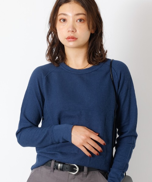 JEMORGAN / ジェーイーモーガン】ワッフルラグランロンT / パック入り