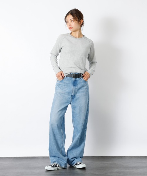 JEMORGAN（ジェーイーモーガン）の「【JEMORGAN / ジェーイーモーガン】ワッフルラグランロンＴ / パック入り / 長袖 Tシャツ / 無地（Tシャツ/カットソー・レディース・ブラック/グレー/ネイビー/ホワイト・フリー）」の14枚目の写真