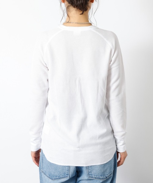 JEMORGAN（ジェーイーモーガン）の「【JEMORGAN / ジェーイーモーガン】ワッフルラグランロンＴ / パック入り / 長袖 Tシャツ / 無地（Tシャツ/カットソー・レディース・ブラック/グレー/ネイビー/ホワイト・フリー）」の22枚目の写真