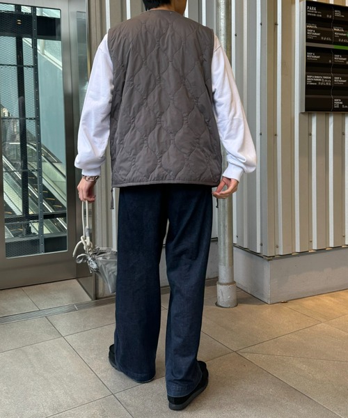 GEVACO（ゲバコ）の「【GEVACO】キルティングショートベスト（ベスト・メンズ・ブラック/カーキ/グレー・SMALL/MEDIUM）」の19枚目の写真