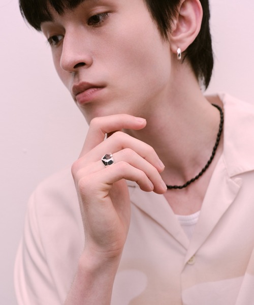 whoseA(フーシー)の「【silver925】polygonRing/ポリゴン リング(リング・レディース・シルバー・9号/13号/15号)」の12枚目の写真