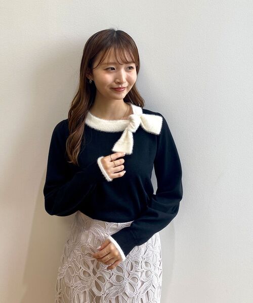 引き揃えリボン（約1.7m） 141 セール】《6color/XS-LLsize》リボン取り外し2WAY フェザーリボン