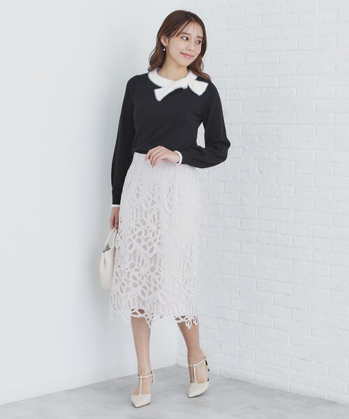 セール】《6color/XS-LLsize》リボン取り外し2WAY フェザーリボン