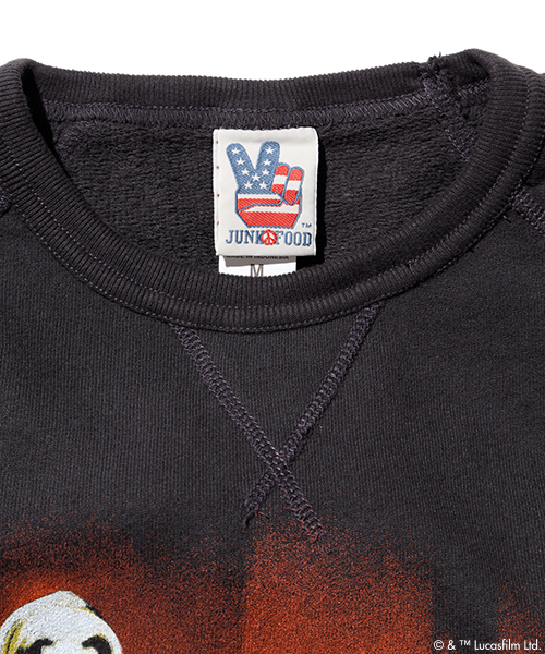 BEAMS（ビームス）の「【ZOZOTOWN限定】JUNK FOOD×BEAMS / クルーネック スウェットシャツ （Star Wars Edition）（スウェット・メンズ・ブラック・SMALL/MEDIUM）」の13枚目の写真