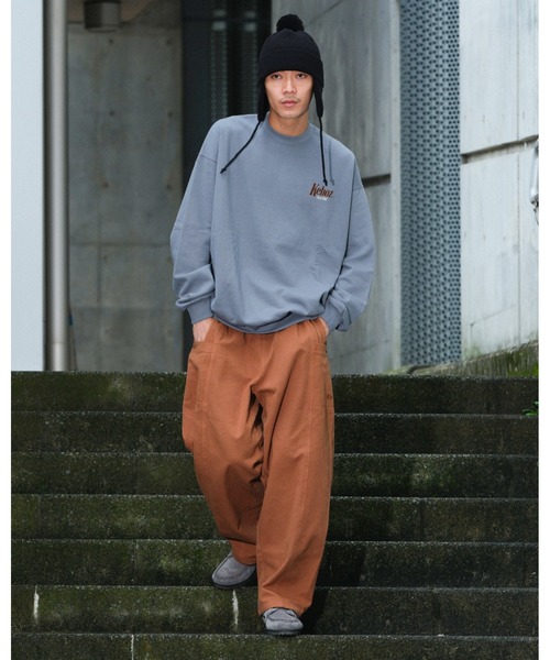 KEBOZ（ケボズ）の「DUCK BALL PANTS（カーゴパンツ・メンズ・ブラック/ブラウン・M/L/XL）」の13枚目の写真