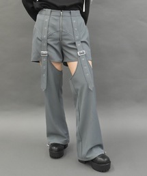 axes femme POETIQUE | ベルトデザインセパレートパンツ(その他パンツ)