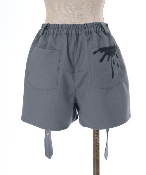 axes femme POETIQUE（アクシーズファムポエティック）の「ベルトデザインセパレートパンツ（その他パンツ・レディース・ブラック/チャコール・MEDIUM）」の22枚目の写真