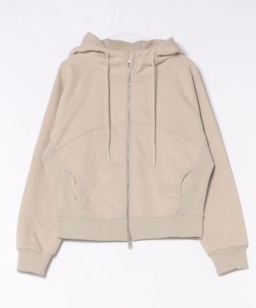 【セール】カジュアル裏起毛フルジップパーカー（パーカー）｜aimoha（アイモハ）