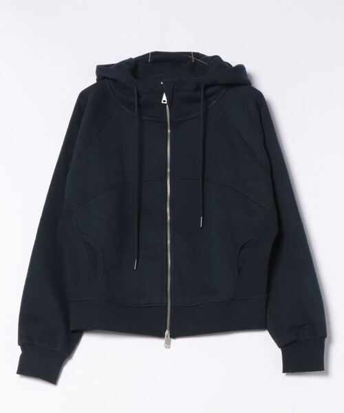 【セール】カジュアル裏起毛フルジップパーカー（パーカー）｜aimoha（アイモハ）