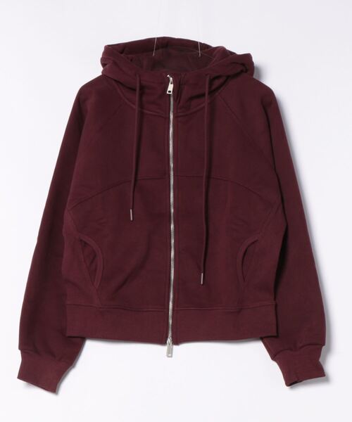 【セール】カジュアル裏起毛フルジップパーカー（パーカー）｜aimoha（アイモハ）