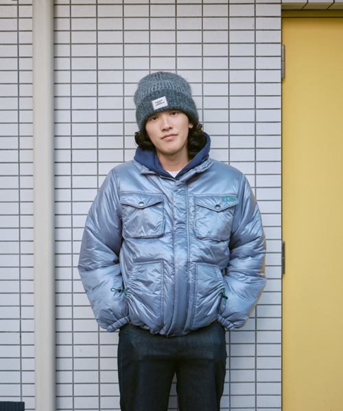 common gull products.(コモンガルプロダクツ)の「ぬくもりで駆け巡るパデッド(ダウンジャケット/コート・レディース・ブラック系/ブルー系/イエロー系・MEDIUM/LARGE)」の8枚目の写真