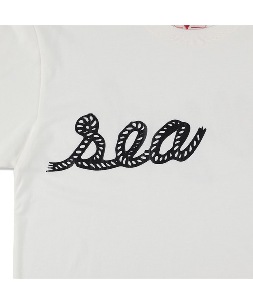 Wrangler（ラングラー）の「Wrangler x WDS Rope S/S Tee（Tシャツ/カットソー・メンズ・ホワイト×ネイビー/ネイビー/ホワイト/ブラック・MEDIUM/LARGE/X-LARGE/SMALL）」の19枚目の写真