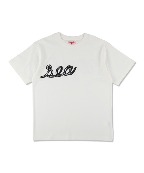 Wrangler（ラングラー）の「Wrangler x WDS Rope S/S Tee（Tシャツ/カットソー・メンズ・ホワイト×ネイビー/ネイビー/ホワイト/ブラック・MEDIUM/LARGE/X-LARGE/SMALL）」の17枚目の写真
