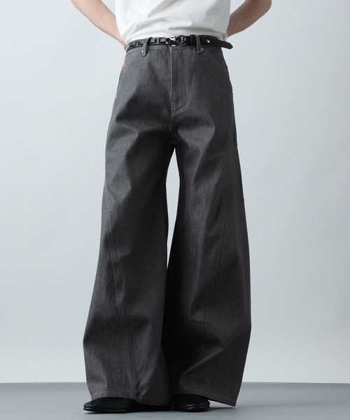 HARE（ハレ）の「【SET UP対応】3ディメンションデニムパンツ(HARE)（デニムパンツ・メンズ・ブラック/グレー/ブルー/ブルー系その他/ブラック系その他/ホワイト/ブルー系その他2/ブラック系その他2/グレー系その他/レッド・SMALL/MEDIUM）」の6枚目の写真