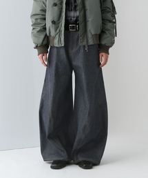 【SET UP対応】3ディメンションデニムパンツ(HARE)