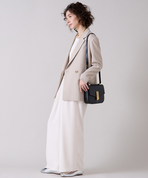 Liesse(リエス)の「テーラードジャケット(その他アウター・レディース・ブラック/グレイッシュベージュ・FREE)」の15枚目の写真