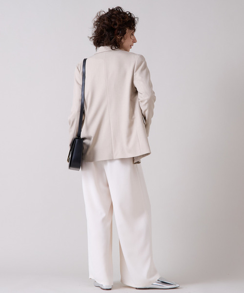 Liesse(リエス)の「テーラードジャケット(その他アウター・レディース・ブラック/グレイッシュベージュ・FREE)」の20枚目の写真