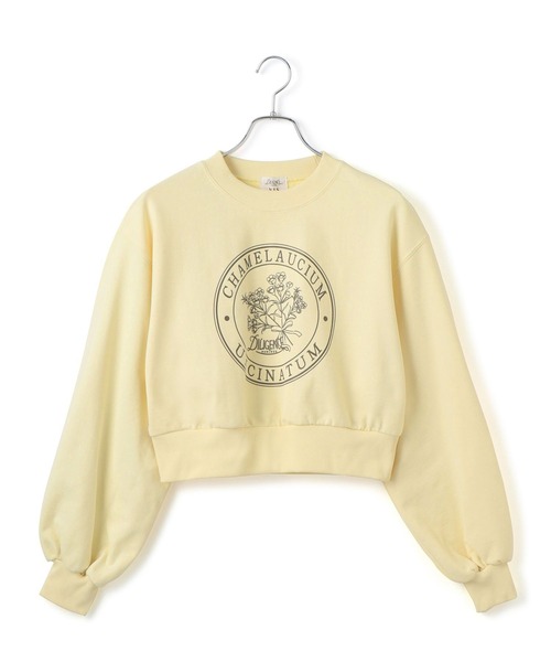 VIS(ビス)の「【DILIGENCE PARLOUR】VIS別注モデルフラワーロゴスウェット【セットアップ対応】(スウェット・レディース・ネイビー/ブルー系その他6/イエロー・FREE)」の13枚目の写真