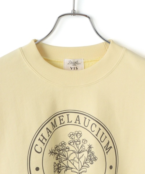 VIS(ビス)の「【DILIGENCE PARLOUR】VIS別注モデルフラワーロゴスウェット【セットアップ対応】(スウェット・レディース・ネイビー/ブルー系その他6/イエロー・FREE)」の15枚目の写真