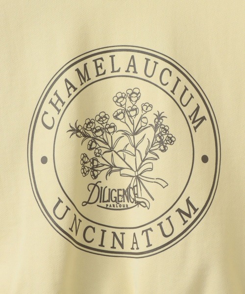 VIS(ビス)の「【DILIGENCE PARLOUR】VIS別注モデルフラワーロゴスウェット【セットアップ対応】(スウェット・レディース・ネイビー/ブルー系その他6/イエロー・FREE)」の17枚目の写真