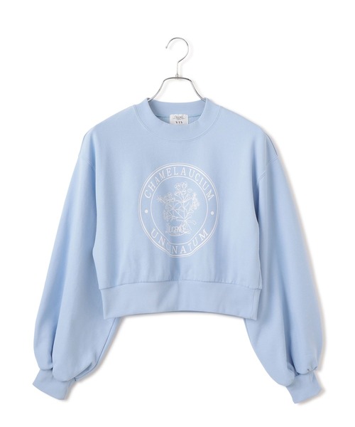 VIS(ビス)の「【DILIGENCE PARLOUR】VIS別注モデルフラワーロゴスウェット【セットアップ対応】(スウェット・レディース・ネイビー/ブルー系その他6/イエロー・FREE)」の19枚目の写真