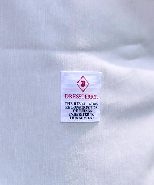 DRESSTERIOR(ドレステリア)の「リネン混スリークオーターシャツ(シャツ/ブラウス・メンズ・ホワイト/ブラック/サックスブルー/ネイビー・90/91/92/94)」の13枚目の写真