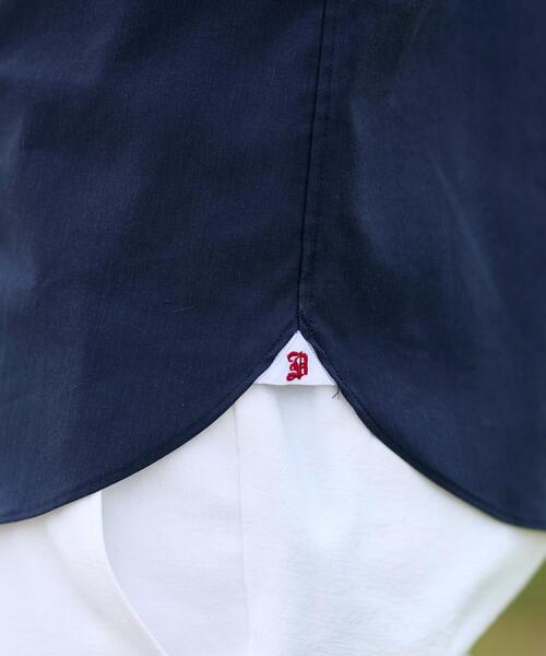 DRESSTERIOR(ドレステリア)の「リネン混スリークオーターシャツ(シャツ/ブラウス・メンズ・ホワイト/ブラック/サックスブルー/ネイビー・90/91/92/94)」の22枚目の写真