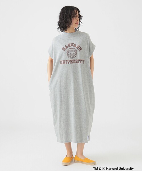 Russell Athletic(ラッセルアスレティック)の「RUSSELL ATHLETIC / スリーブレス ワンピース(S~M)(ワンピース・レディース・チャコールグレー/ネイビー/ライトグレー・MEDIUM/SMALL)」の4枚目の写真