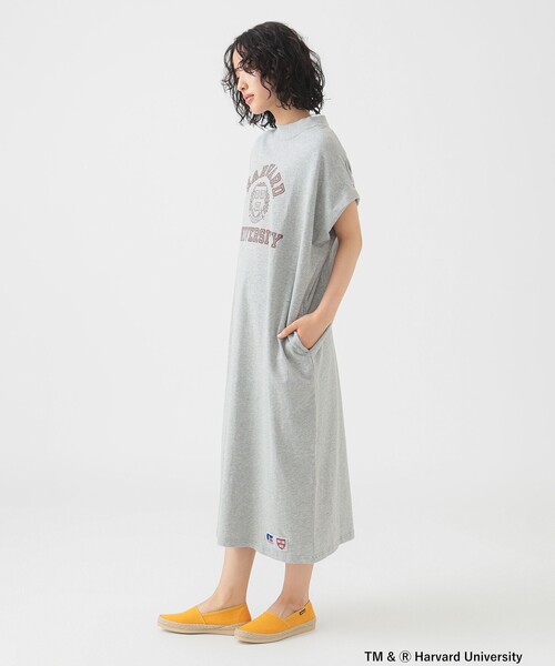 Russell Athletic(ラッセルアスレティック)の「RUSSELL ATHLETIC / スリーブレス ワンピース(S~M)(ワンピース・レディース・チャコールグレー/ネイビー/ライトグレー・MEDIUM/SMALL)」の5枚目の写真