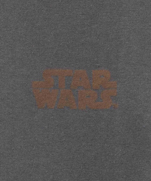 STAR WARS(スターウォーズ)の「STAR WARS スターウォーズ ピグメントライクTシャツ(Tシャツ/カットソー・メンズ・グレー系/スミクロ/アイボリー・XL/L/M)」の13枚目の写真