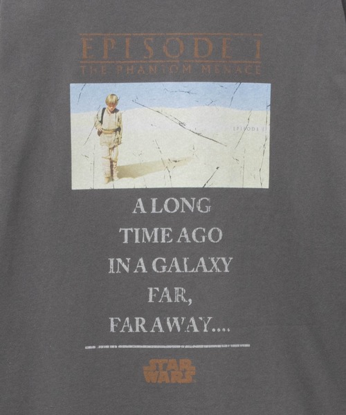 STAR WARS(スターウォーズ)の「STAR WARS スターウォーズ ピグメントライクTシャツ(Tシャツ/カットソー・メンズ・グレー系/スミクロ/アイボリー・XL/L/M)」の14枚目の写真