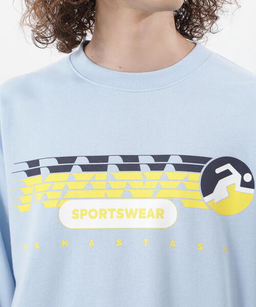 MANASTASH(マナスタッシュ)の「MANASTASH/マナスタッシュ CiTee SWEAT SPORTS/シティスウェット スポーツ(スウェット・メンズ・ブラック/ブルー系その他3/ホワイト・L/M/S/XL)」の21枚目の写真