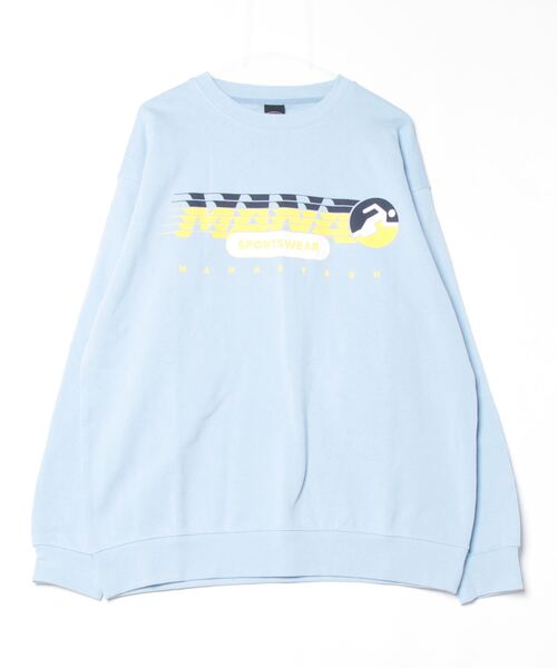 MANASTASH(マナスタッシュ)の「MANASTASH/マナスタッシュ CiTee SWEAT SPORTS/シティスウェット スポーツ(スウェット・メンズ・ブラック/ブルー系その他3/ホワイト・L/M/S/XL)」の9枚目の写真