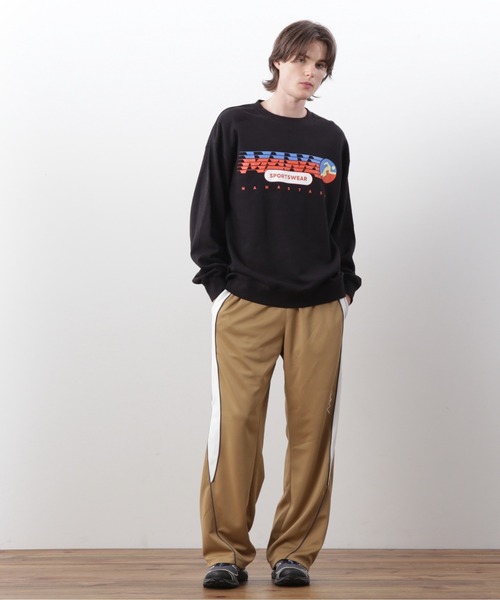 MANASTASH(マナスタッシュ)の「MANASTASH/マナスタッシュ CiTee SWEAT SPORTS/シティスウェット スポーツ(スウェット・メンズ・ブラック/ブルー系その他3/ホワイト・L/M/S/XL)」の10枚目の写真