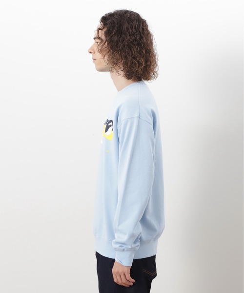 MANASTASH(マナスタッシュ)の「MANASTASH/マナスタッシュ CiTee SWEAT SPORTS/シティスウェット スポーツ(スウェット・メンズ・ブラック/ブルー系その他3/ホワイト・L/M/S/XL)」の12枚目の写真